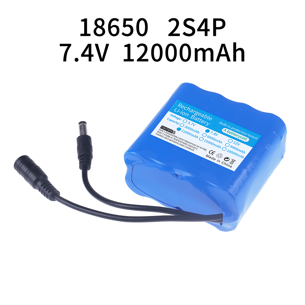 2S4P 18650 Lithium Battery 7.4 - Rc Hobby Boat のレビューと価格