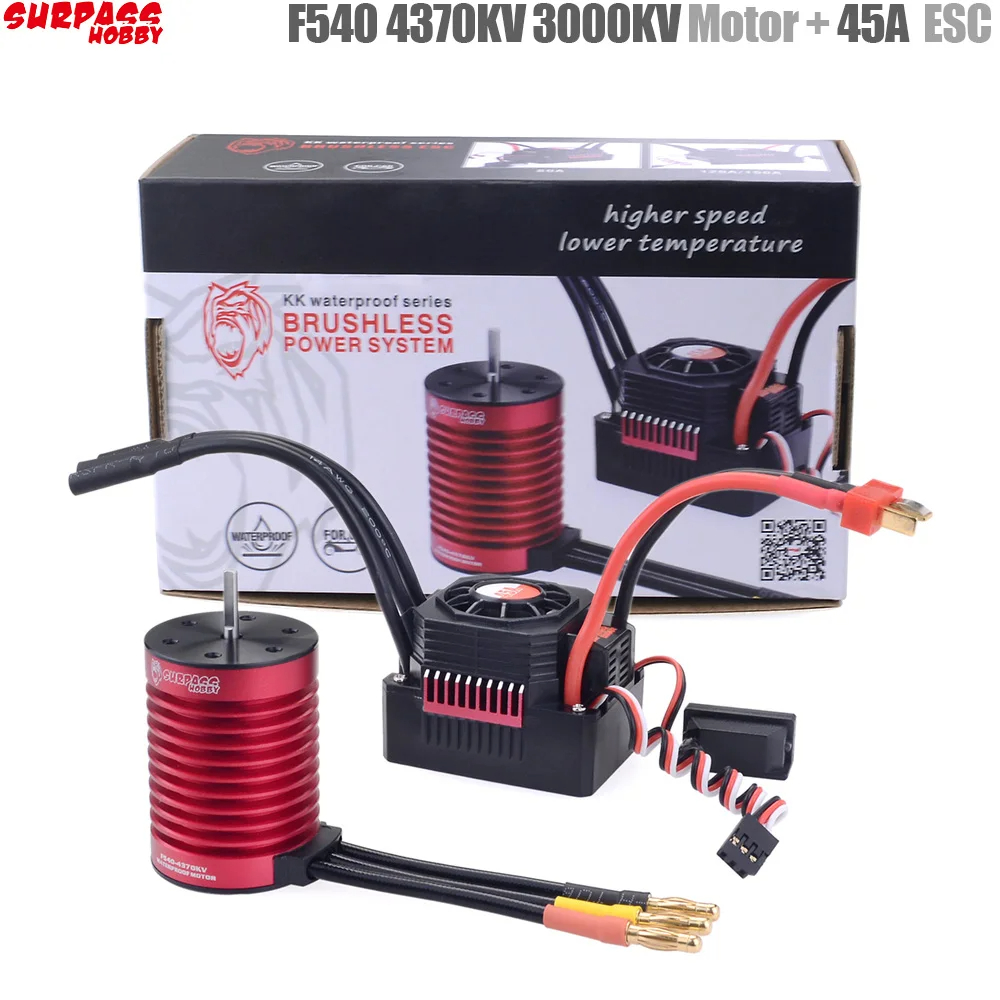 SURPASS HOBBY KK Waterproof Co - Rc Hobby Motor のレビューと価格