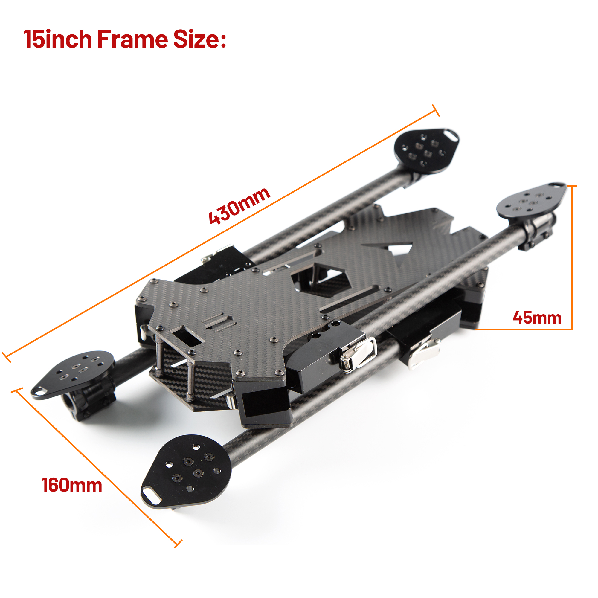 15inch /17inch FPV Carbon Fibe - Rc Hobby Toys のレビューと価格