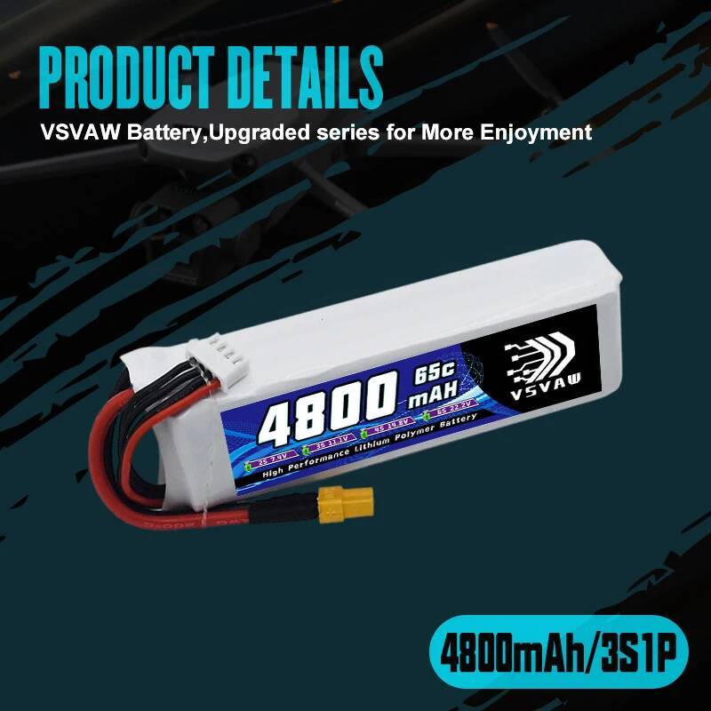 VSVAW 3S Lipo Battery for FPV  - Rc Hobby Boat のレビューと価格