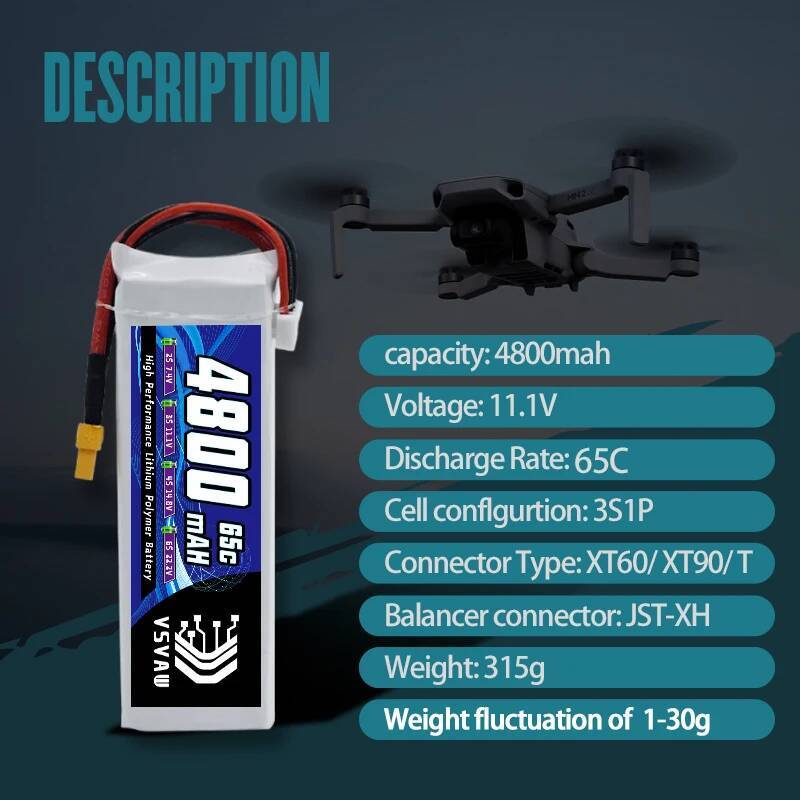 VSVAW 3S Lipo Battery for FPV  - Rc Hobby Boat のレビューと価格