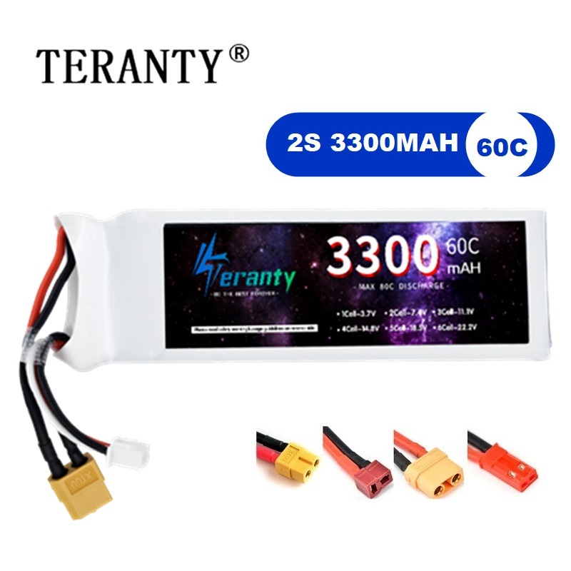 2S 7.4V LiPo Battery 3300mAh 6 - Rc Hobby Boat のレビューと価格