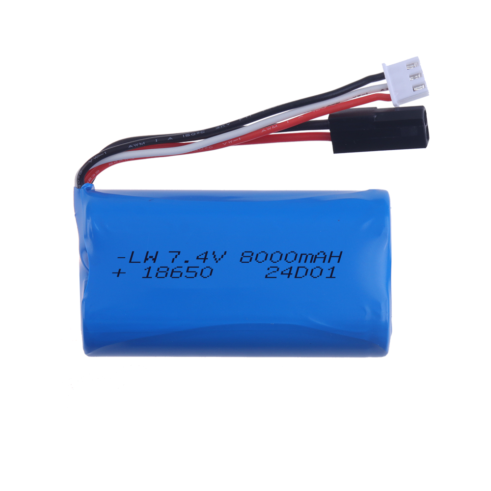 (5500 Plug) 18650 7.4V 8000Mah - Rc Hobby Boat のレビューと価格