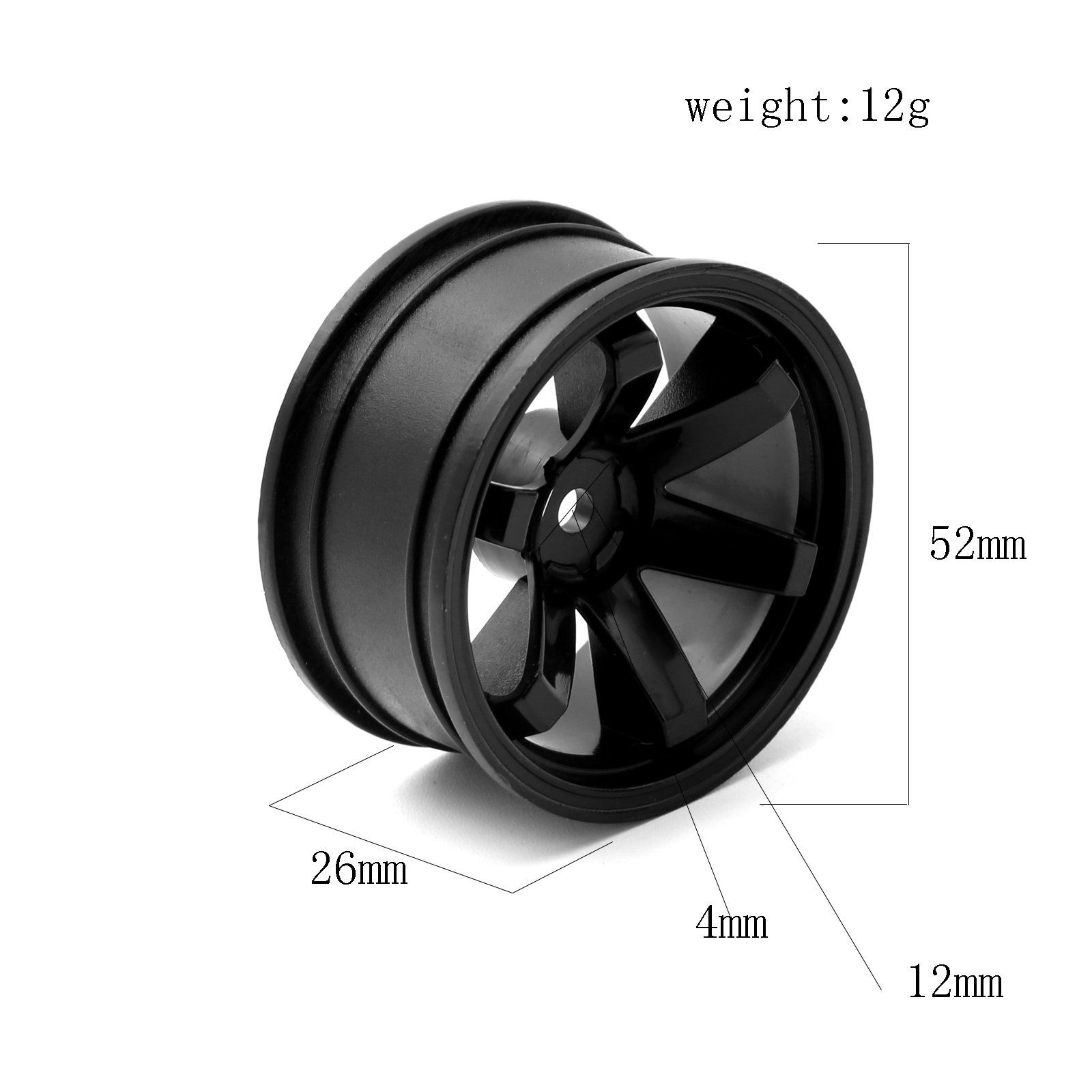 4pcs  Plastic Wheel Hub RC Rac - Rc Hobbies のレビューと価格