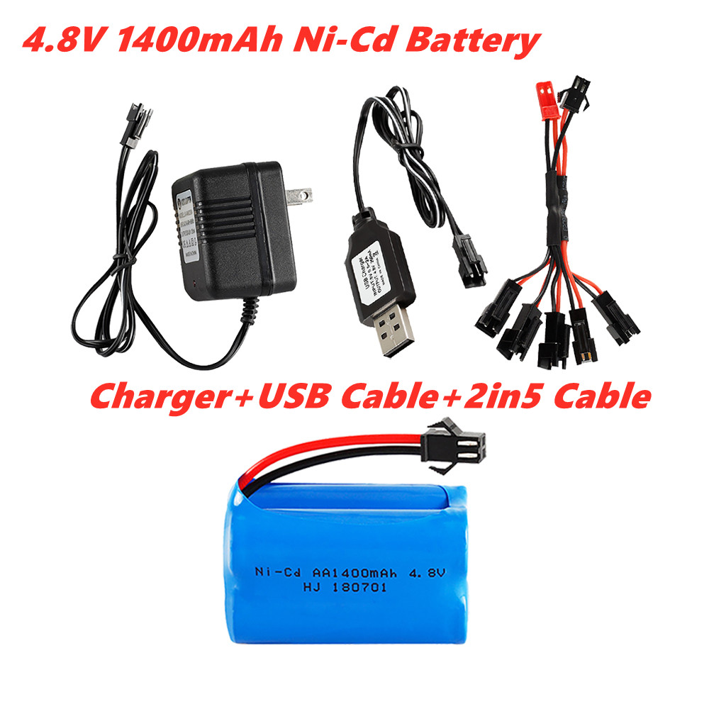 4.8v 1400mah Ni-Cd Battery For - Rc Hobby Boat のレビューと価格
