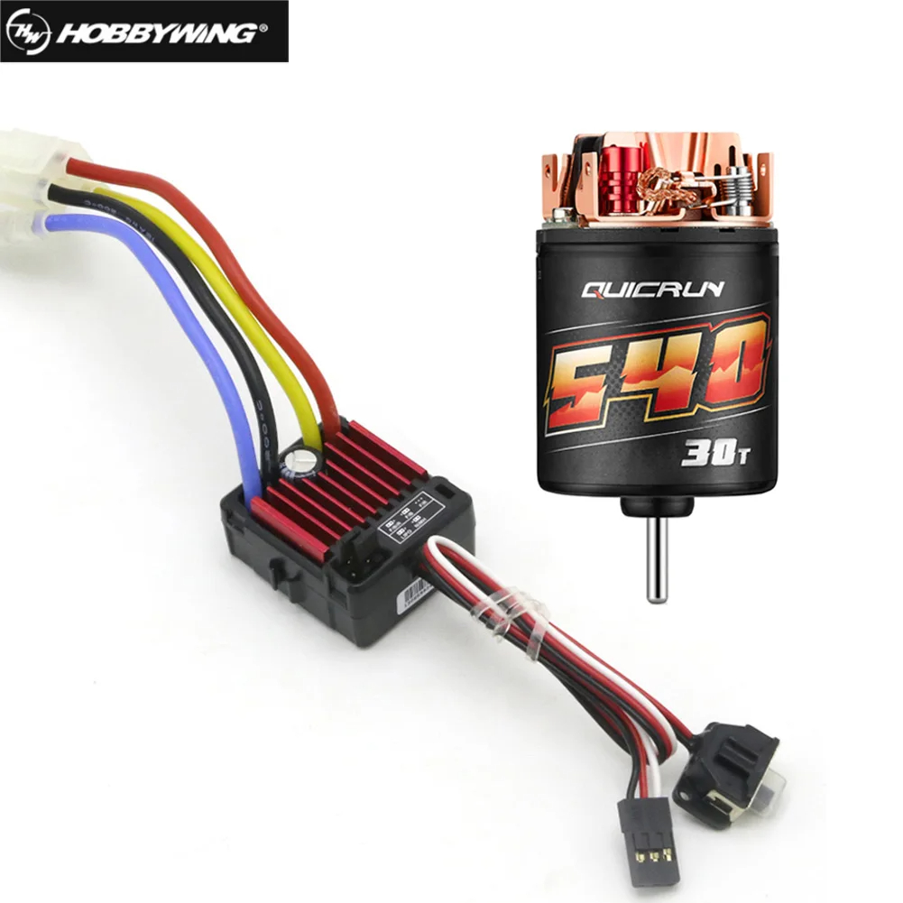 Hobbywing QuicRun Brushed 540  - Rc Hobby Motor のレビューと価格