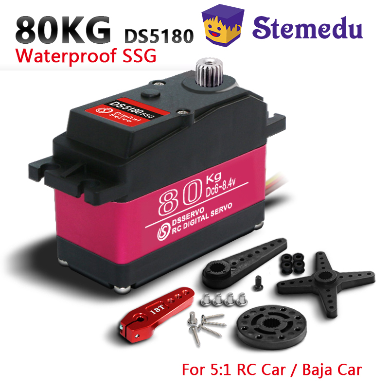 Dsservo Waterproof DS5180 80KG - Rc Hobbies のレビューと価格