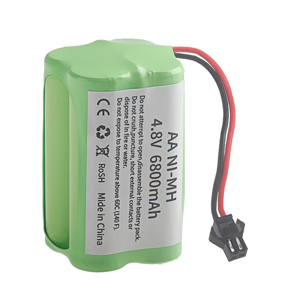 NI-MH 6800mAh 4.8V 4*AA Batter - Rc Hobby Boat のレビューと価格