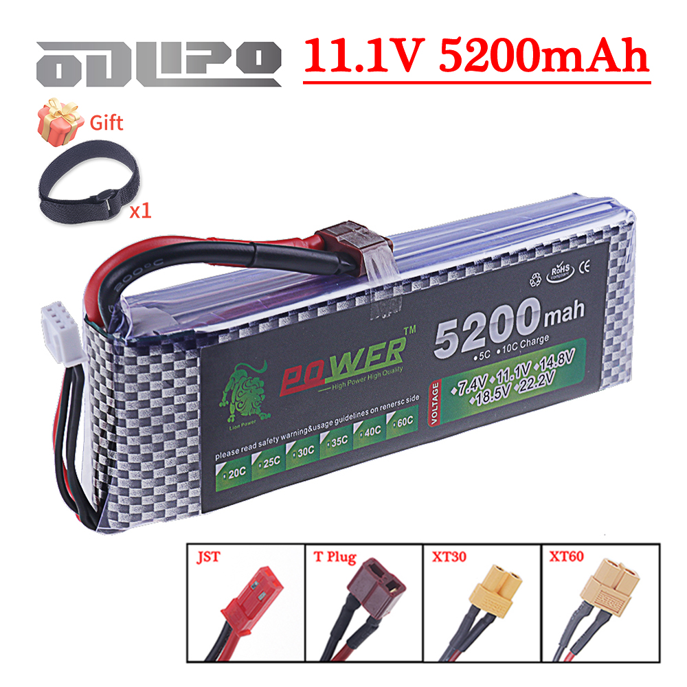 3S Lipo Battery 11.1V 5200mah  - Rc Hobby Boat のレビューと価格